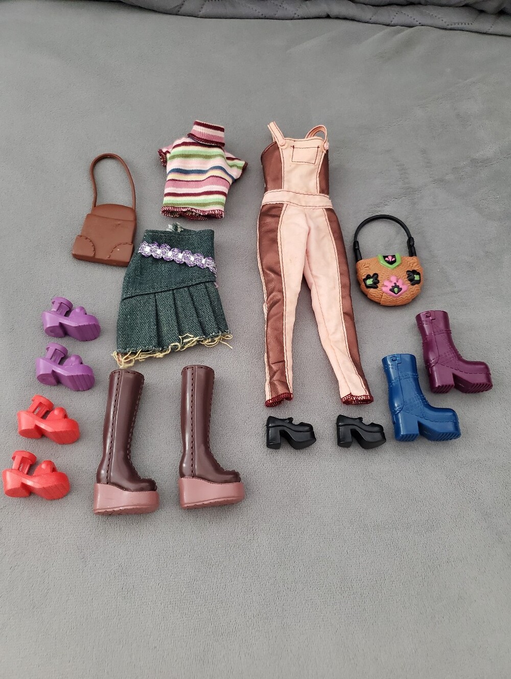 Barbie my scene Y2K style bundle clothes shoes and bags